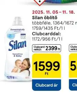 Tesco SILAN Öblítő ajánlat