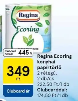 Tesco Regina Ecoring konyhai papírtörlő ajánlat