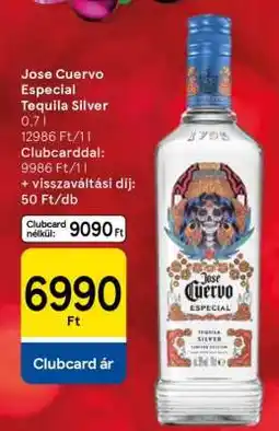 Tesco Jose Cuervo Especial Tequila Silver ajánlat