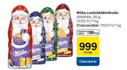 Tesco Milka csokoládémikulás ajánlat