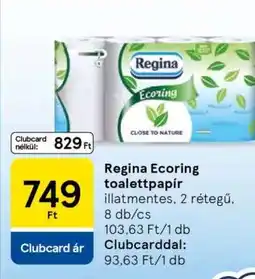 Tesco Regina Ecoring toalettpapír ajánlat