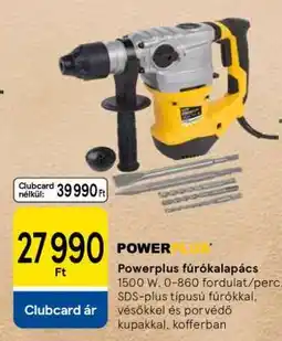 Tesco Powerplus fúrókalapács ajánlat