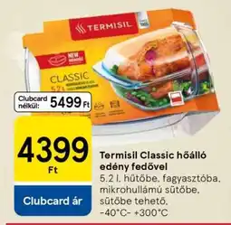 Tesco Termisil Classic hőálló edény fedővel ajánlat
