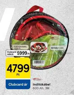 Tesco Indítókábel ajánlat