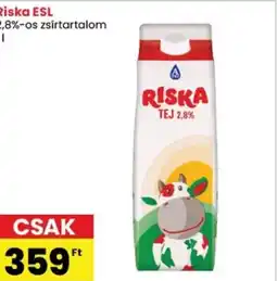 Spar Riska ESL ajánlat