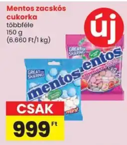 Spar Mentos zacskós cukorka ajánlat