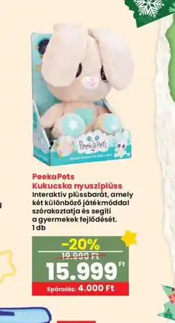 Interspar Peekapets Kukucska nyusziplüss ajánlat