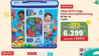 Interspar Mega Bloks nagy klasszikus építőcsomag ajánlat