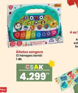 Interspar Állatos zongora ajánlat