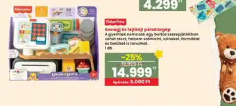 Interspar Pénztárgép Fisher-Price ajánlat