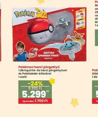 Interspar Pokémon harci pörgettyű ajánlat