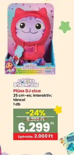 Interspar Plüss DJ cica ajánlat