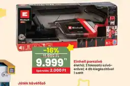 Interspar Einhell porszívó ajánlat