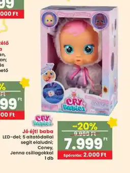 Interspar Cry Babies Jó éjt! baba ajánlat