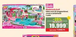 Interspar Barbie Medencés buli ajánlat