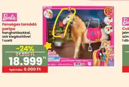 Interspar Barbie Fenséges tornádó paripa ajánlat