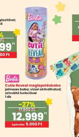 Interspar Barbie Cutie Reveal meglepetésbaba ajánlat