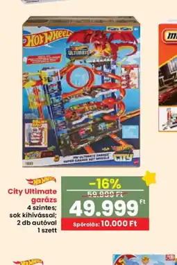 Interspar Hot Wheels City Ultimate Garaż ajánlat