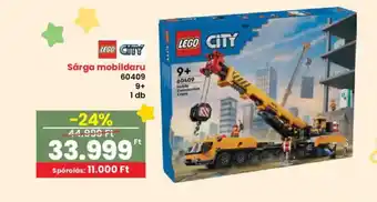 LEGO CITY Sárga mobildaru