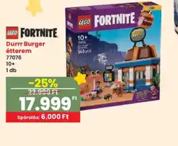 Interspar LEGO FORTNITE Durrr Burger étterem ajánlat