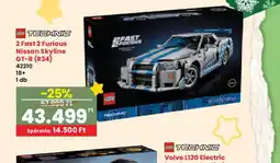 Interspar LEGO TECHNIC 2 Fast 2 Furious Nissan Skyline GT-R (R34) ajánlat