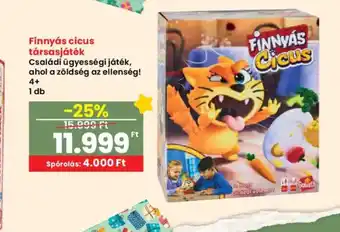 Interspar Finnyás cicus társasjáték ajánlat