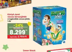 Interspar Klotyó Janó ajánlat