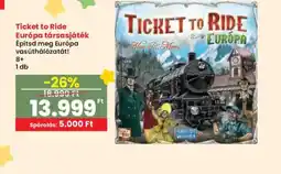 Interspar Ticket to Ride Európa társasjáték ajánlat