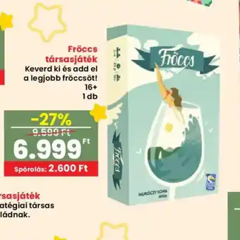 Interspar Fröccs társasjáték ajánlat