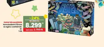 Interspar Hotel társasjáték ajánlat