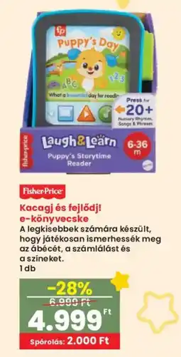 Interspar Fisher-Price Kacagj és fejlődj! e-könyvecske ajánlat