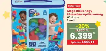 Interspar Fisher-Price Mega Bloks nagy klasszikus építőcsomag ajánlat