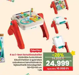 Interspar Fisher-Price 4 az 1-ben tanulóasztalka ajánlat