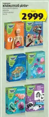 ALDI Kísérletező játék ajánlat