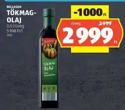 ALDI BELLASAN TÖKMAGOLAJ ajánlat
