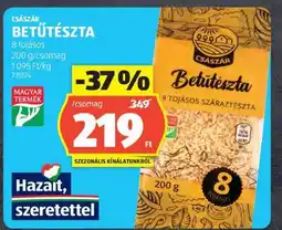 ALDI Császár Betűtészta ajánlat