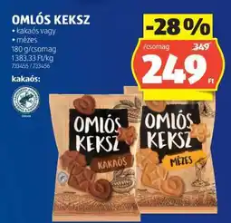 ALDI Omlós keksz ajánlat