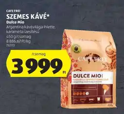 ALDI CAFE FREI SZEMES KÁVÉ Dulce Mio ajánlat