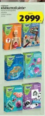 ALDI Clementoni Kísérletező Játék ajánlat