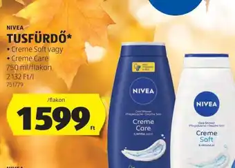 ALDI NIVEA tusfürdő ajánlat