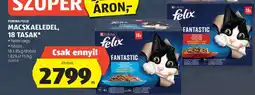 ALDI Purina Felix Macskaeledel, 18 Tasak ajánlat