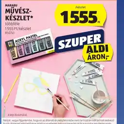 ALDI MARABU MŰVÉSZ-KÉSZLET ajánlat
