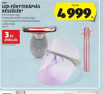 ALDI SOLA LED-FÉNYTERÁPIÁS KÉSZÜLÉK ajánlat
