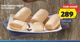 ALDI FÁNK CAPPUCCINOÍZŰ TÖLTELÉKKEL ajánlat