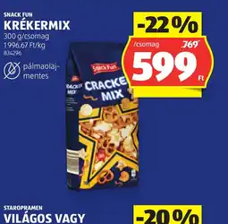 ALDI SNACK FUN KRÉKERMIX ajánlat