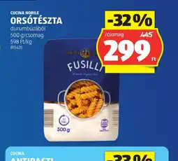 ALDI CUCINA NOBILE ORSTÉSZTA ajánlat