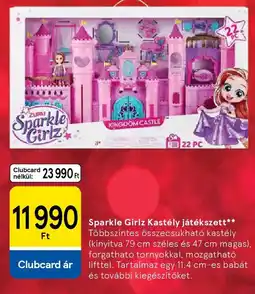Tesco Sparkle Girlz Kastély játékszett ajánlat