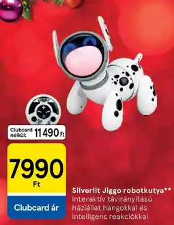 Tesco Silverlit Jiggo robotkutya ajánlat