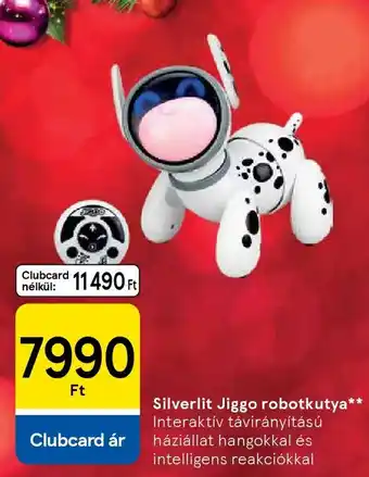Tesco Silverlit Jiggo robotkutya ajánlat