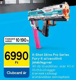 Tesco X-Shot Skins Pro Series Fury-X szivacslövő játékfegyver ajánlat